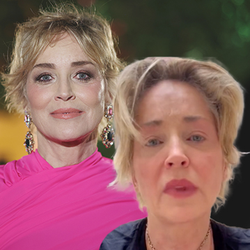 Let’s send our prayers to Sharon Stone after such devastating news. We’re all with you, Sharon