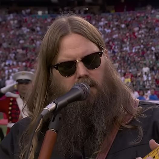 That was one of the best National Anthem performances in history… Chris Stapleton’s fans are incredibly emotional after the weekend…