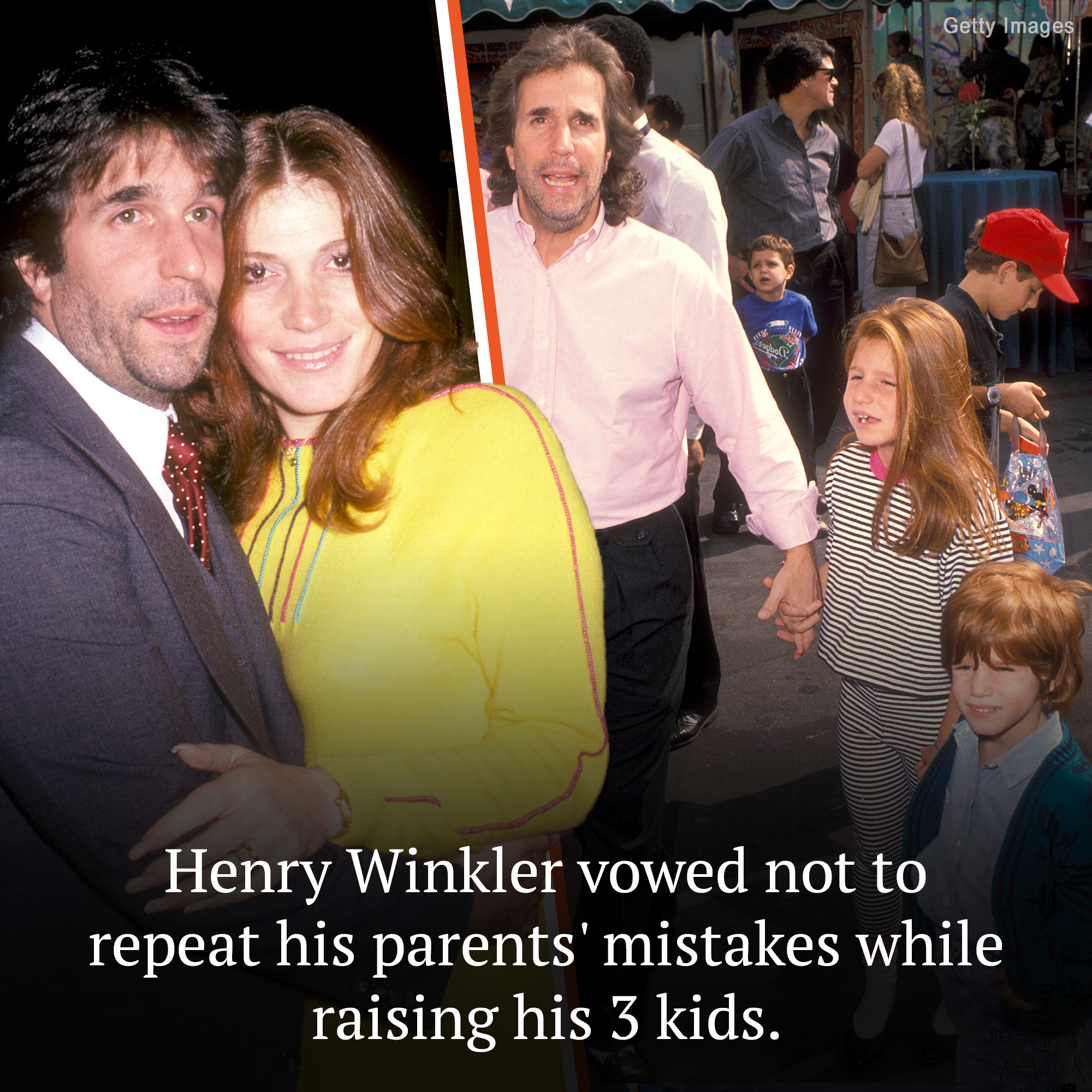 Henry Winkler, a.k.a Arthur “Fonzie” Fonzarelli in “Happy Days,” was raised with a “high level of low self-esteem.” In his childhood, he never felt heard by his parents, who called him a “dumb dog.