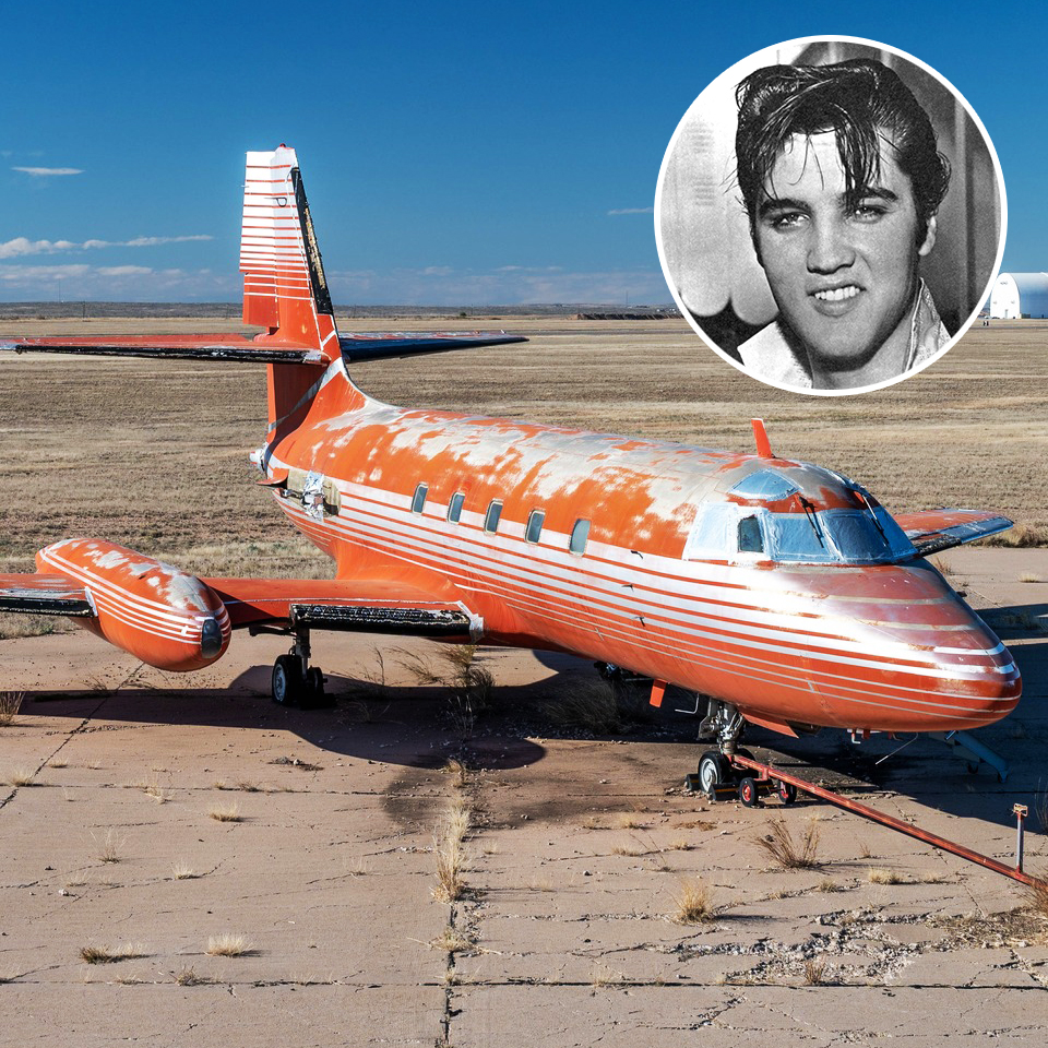 Elvis Presley’s private flight from 1962 has finally been sold – the interior is amazing