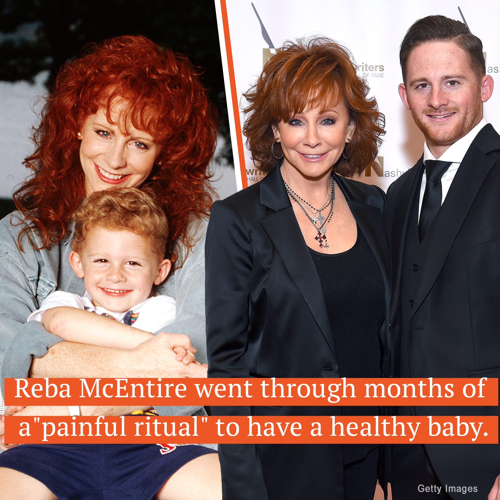 Reba McEntire’s story gives hope to women who have dreamed of becoming mothers for years. Although she considered herself a mom of six and has never liked the word “stepchildren,” it was vital for McEntire to give birth to a child.