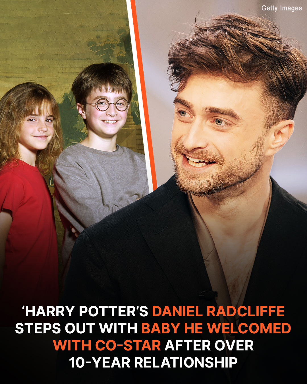 ‘Harry Potter’s Daniel Radcliffe Steps Out with Baby He Welcomed with Co-star after over 10-Year Relationship