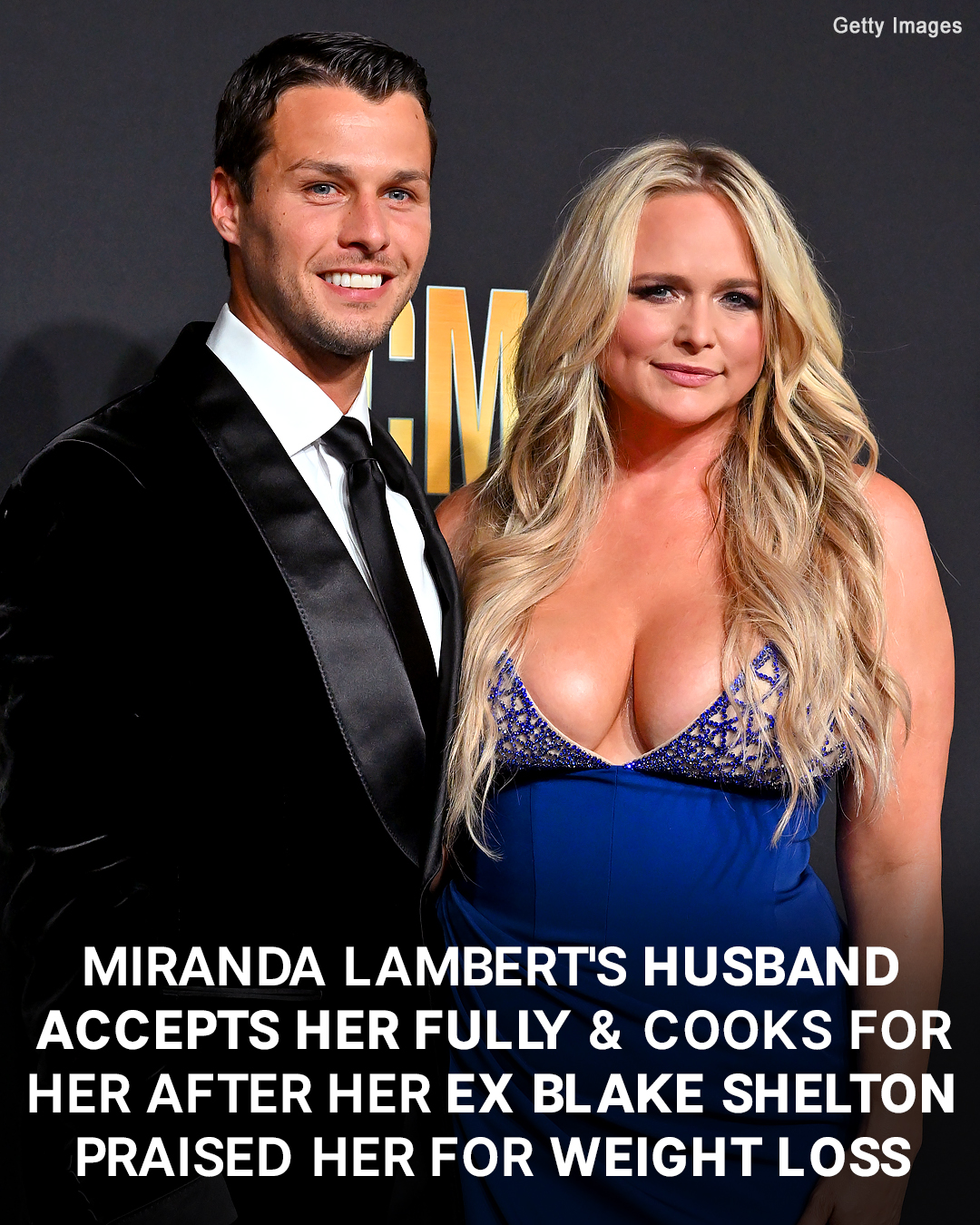 Miranda Lambert lost 20 pounds while married to Blake Shelton, and he praises her for it.