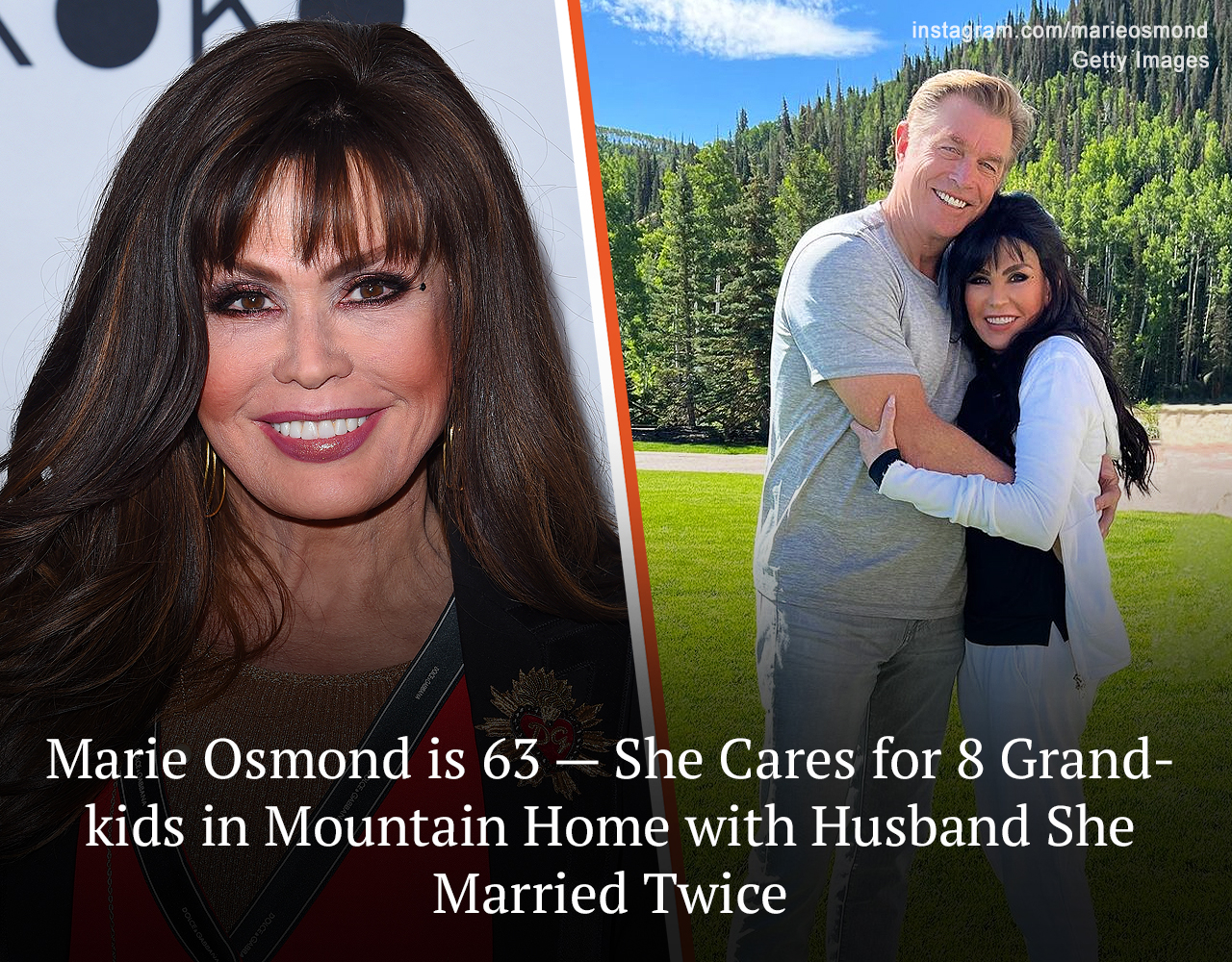 Marie Osmond has had a career spanning six decades in the entertainment industry. She’s a hit-making singer, a great television host, and an actress.