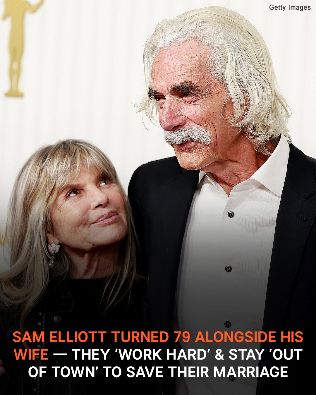 Sam Elliott turns 79! Despite a busy career, he devoted his life to his beloved wife. He revealed the secret of their long marriage, which lasted 39 years.