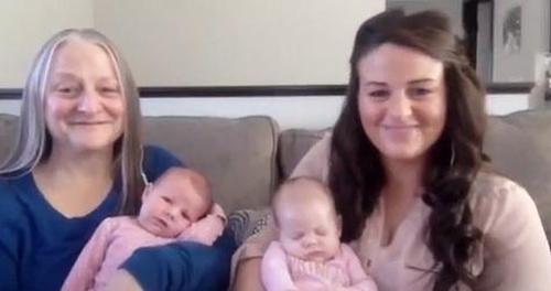 Mother & Daughter Pregnant At The Same Time Via IVF Give Birth To Biological Sisters Few Weeks Apart