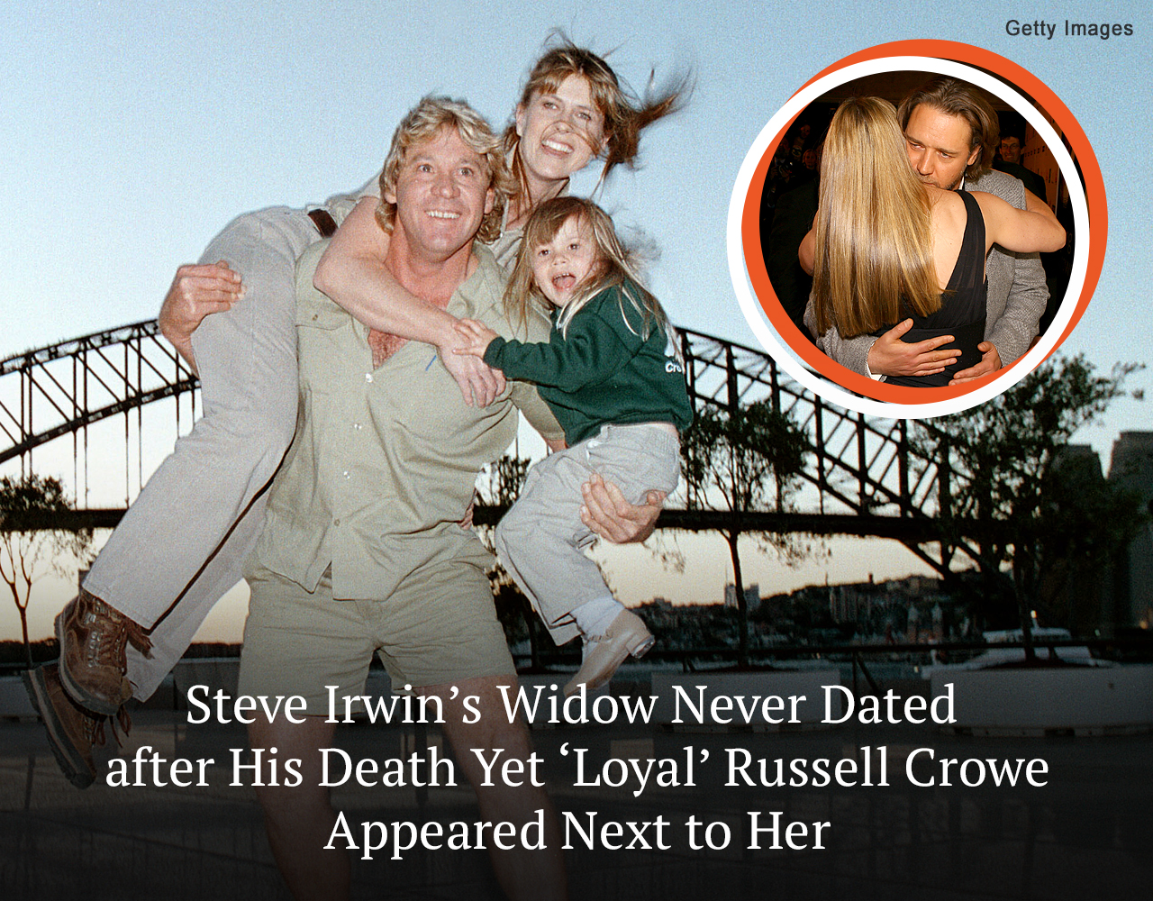 Steve Irwin’s Widow Hasn’t Dated in 17 Years since His Death Yet She Was Linked with His ‘Loyal’ Friend Russell Crowe