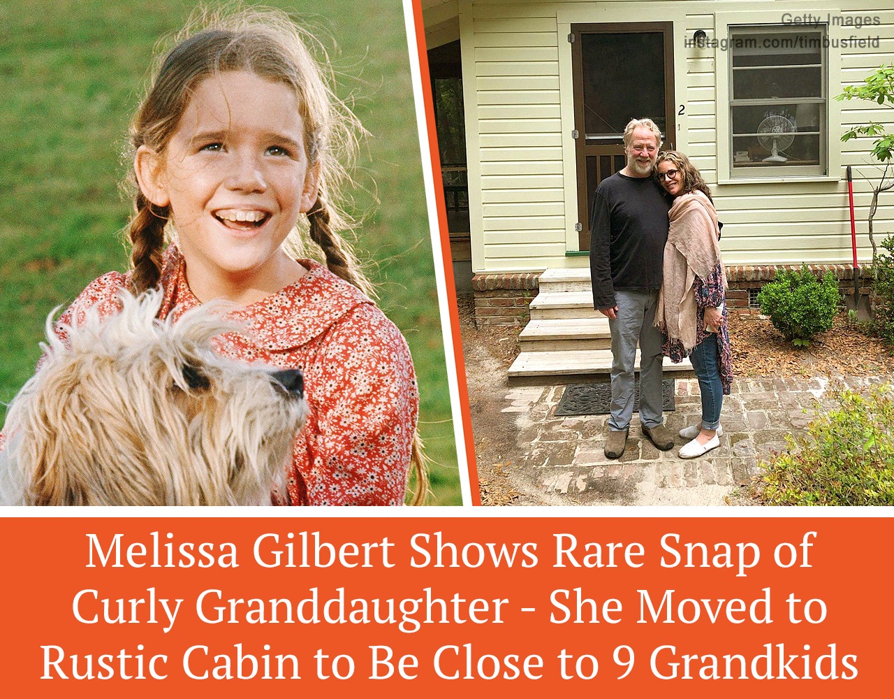 Melissa Gilbert, a.k.a Laura “Half-Pint” Ingalls from “Little House on the Prairie,” escaped Hollywood to live in a cabin and spend time with her big family