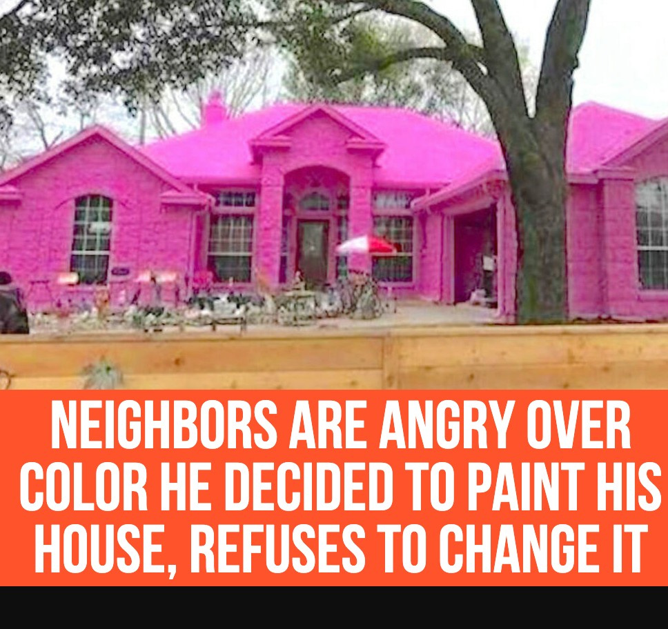 Man creates his dream home and upsets neighbors after painting it Pepto-Bismol pink