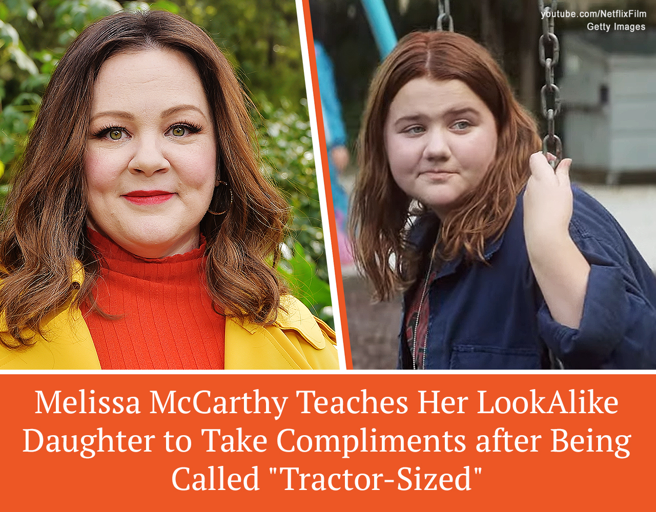 Melissa McCarthy is raising 2 “fantastic” daughters; the youngest is “like Steve McQueen” while the eldest is now a teen and has already had her first talk with her mom about dating