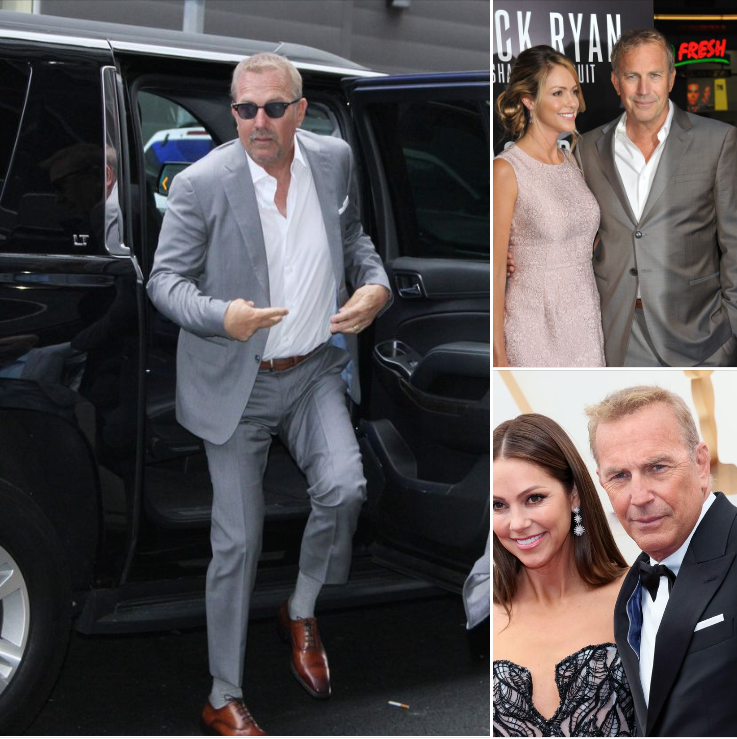 Kevin Costner trying to kick children out of home, claims estranged wife