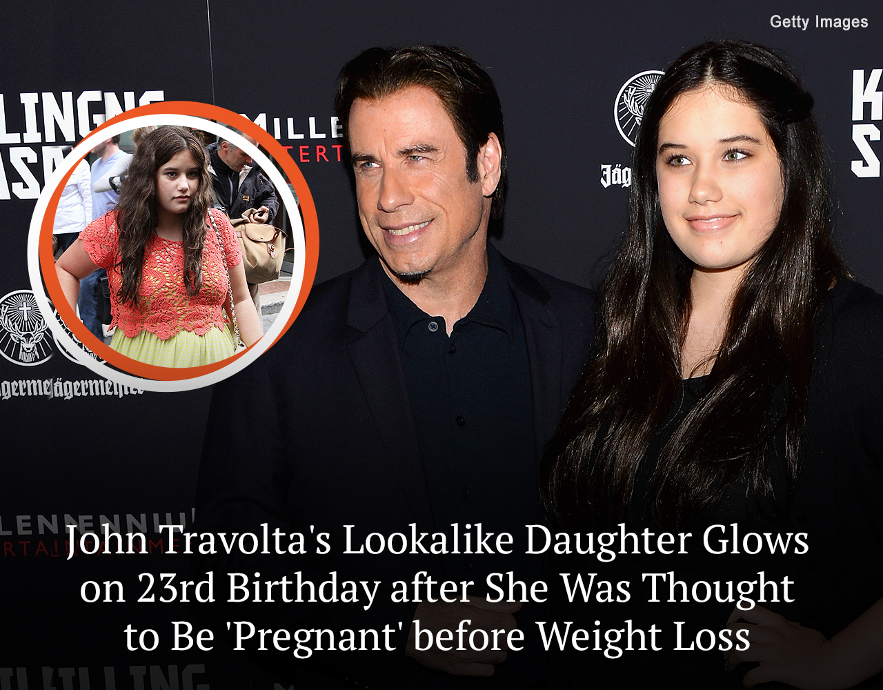 John Travolta’s Lookalike Daughter Glows on 23rd Birthday after She Was Thought to Be ‘Pregnant’ before Weight Loss