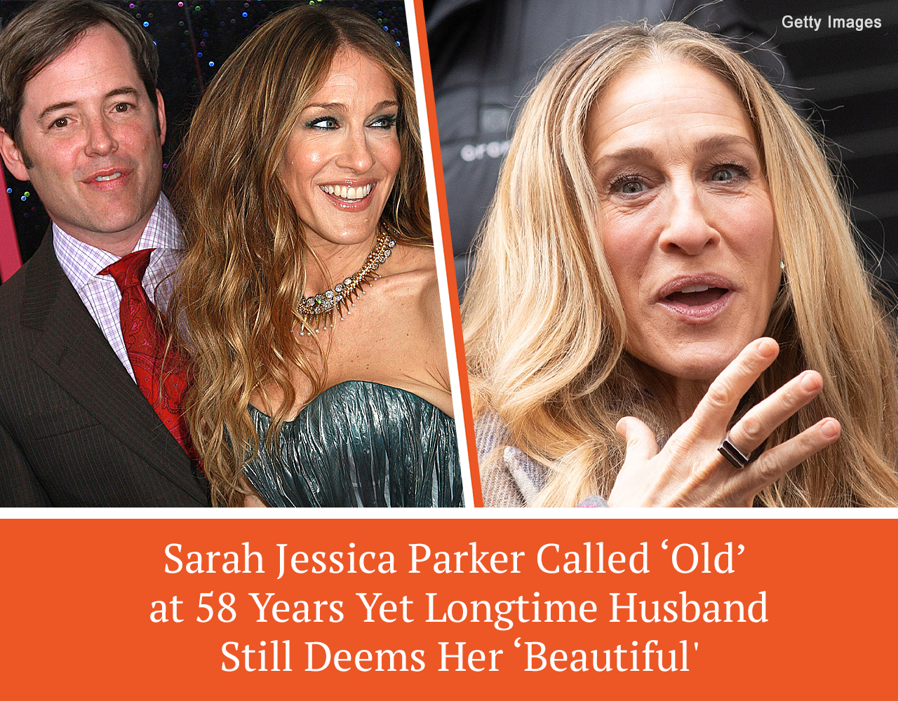 Although Sarah Jessica Parker has chosen to forgo the plastic surgery route, she has faced uncalled-for backlash online— she was called “old” at 58 years