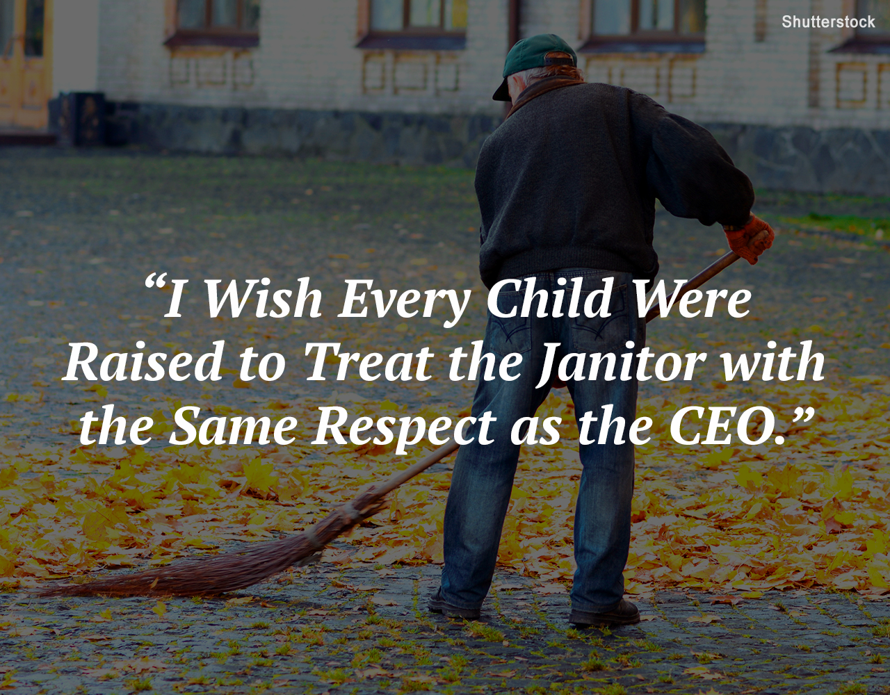 Old Man Is Banned from Granddaughter’s Wedding after His Kids Finds Out He Works as a Janitor