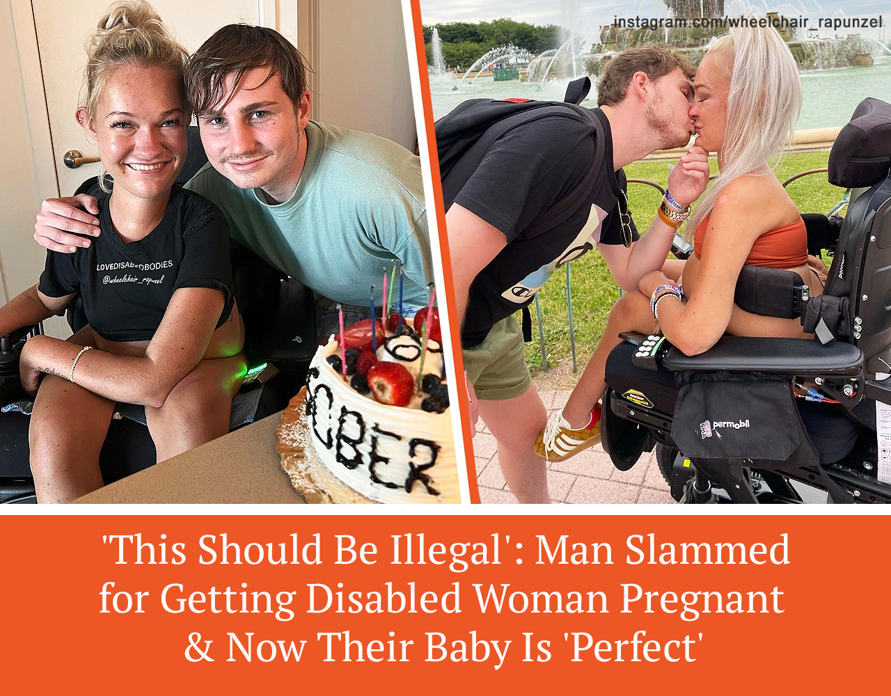 ‘This Should Be Illegal’: Man Slammed for Getting Disabled Woman Pregnant & Now Their Baby Is ‘Perfect’