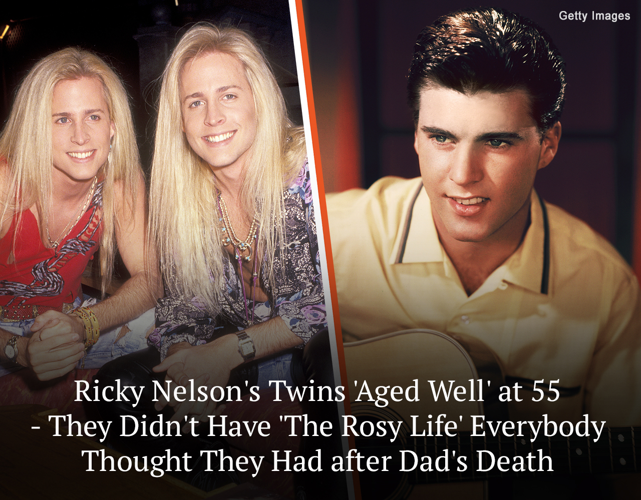 Ricky Nelson’s twins were praised for looking handsome at 55 and like their dad. The brothers showed their beautiful families in photos.