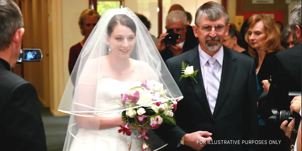 Daughter Kicks Dad Out of Her Wedding, Having Just Walked Her Down the Aisle Earlier: ‘He Called Me Crying’