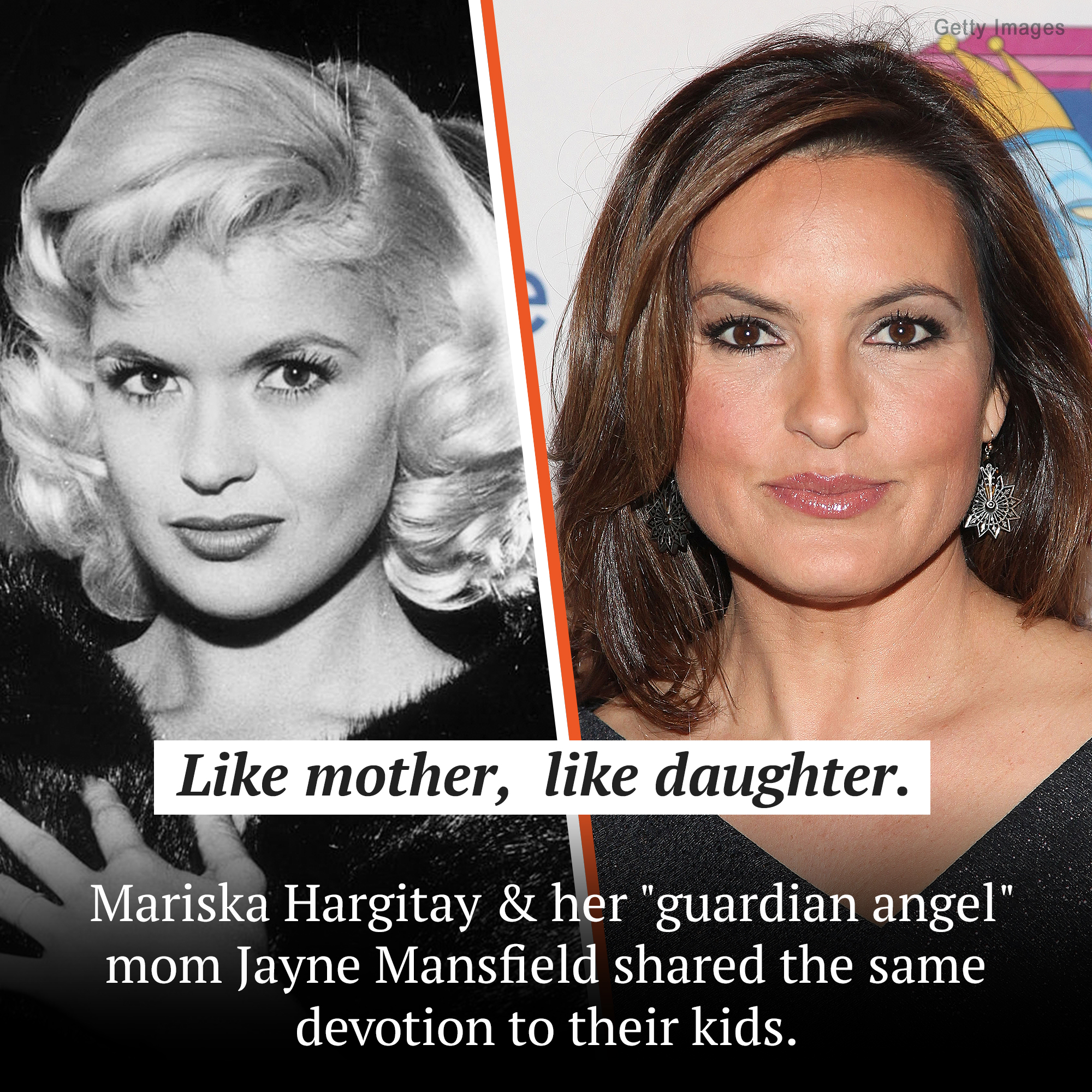 “Being a mom has been healing. Now I understand the love she had in her, and it makes me feel closer to her,” Marishka Hargitay confessed her unexpectedly strong connection to her late mother, Jane Mansfield, when she became a mother herself.